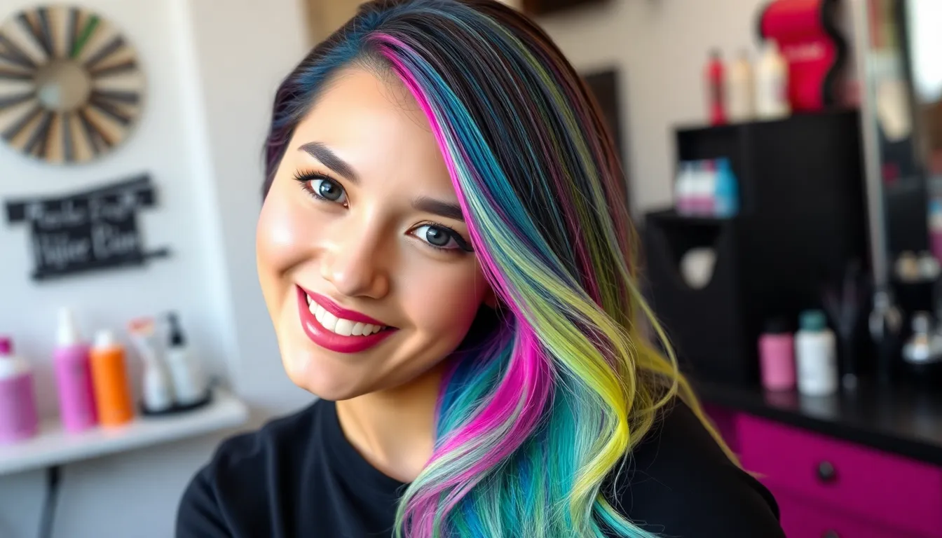 25 Fun Hair Color Ideas to Transform Your Look (Temporary & Bold Options) 12 25 Fun Hair Color Ideas to Transform Your Look (Temporary & Bold Options) 11