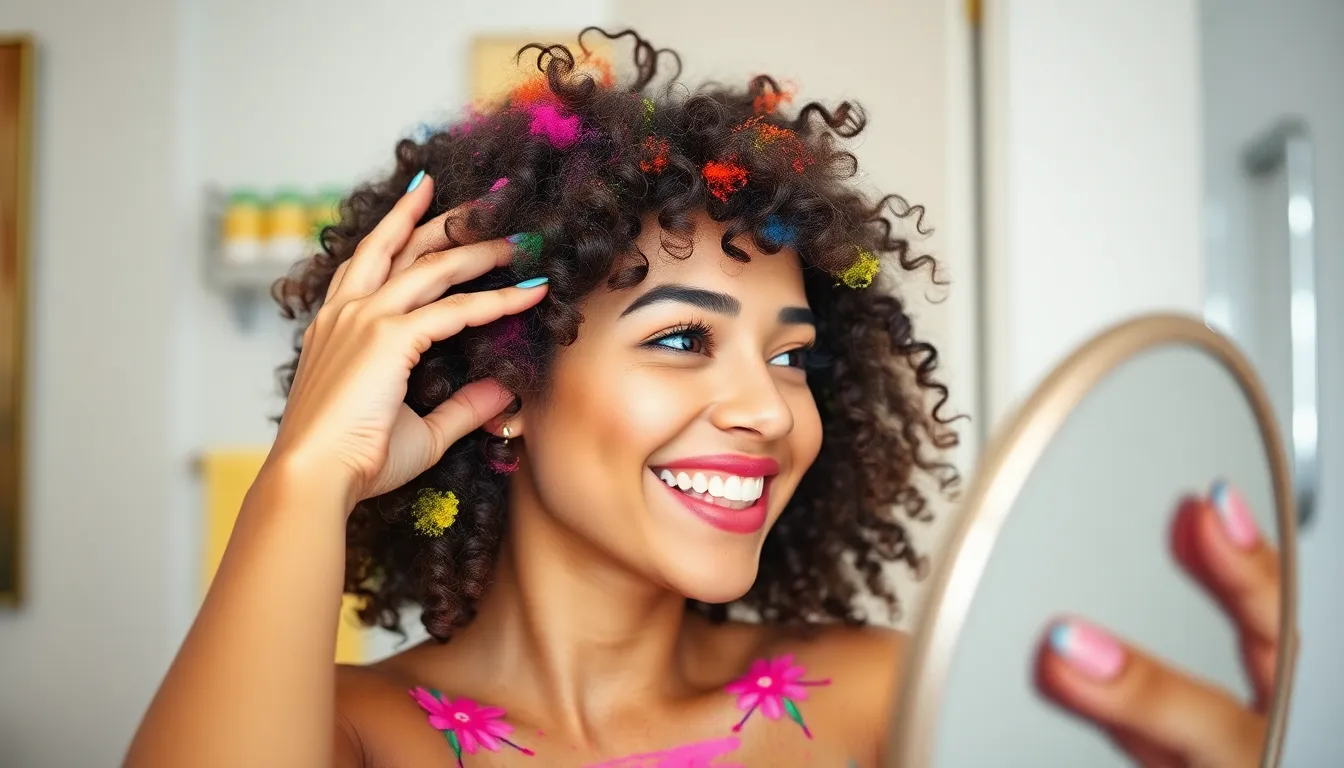 25 Stunning Hair Color Ideas for Short Curly Hair That'll Transform Your Look 11