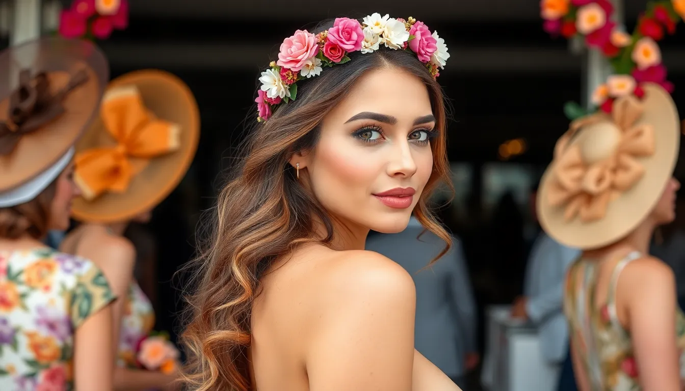25 Stunning Hairstyle Ideas for the Races That Work with Any Hat or Fascinator 11