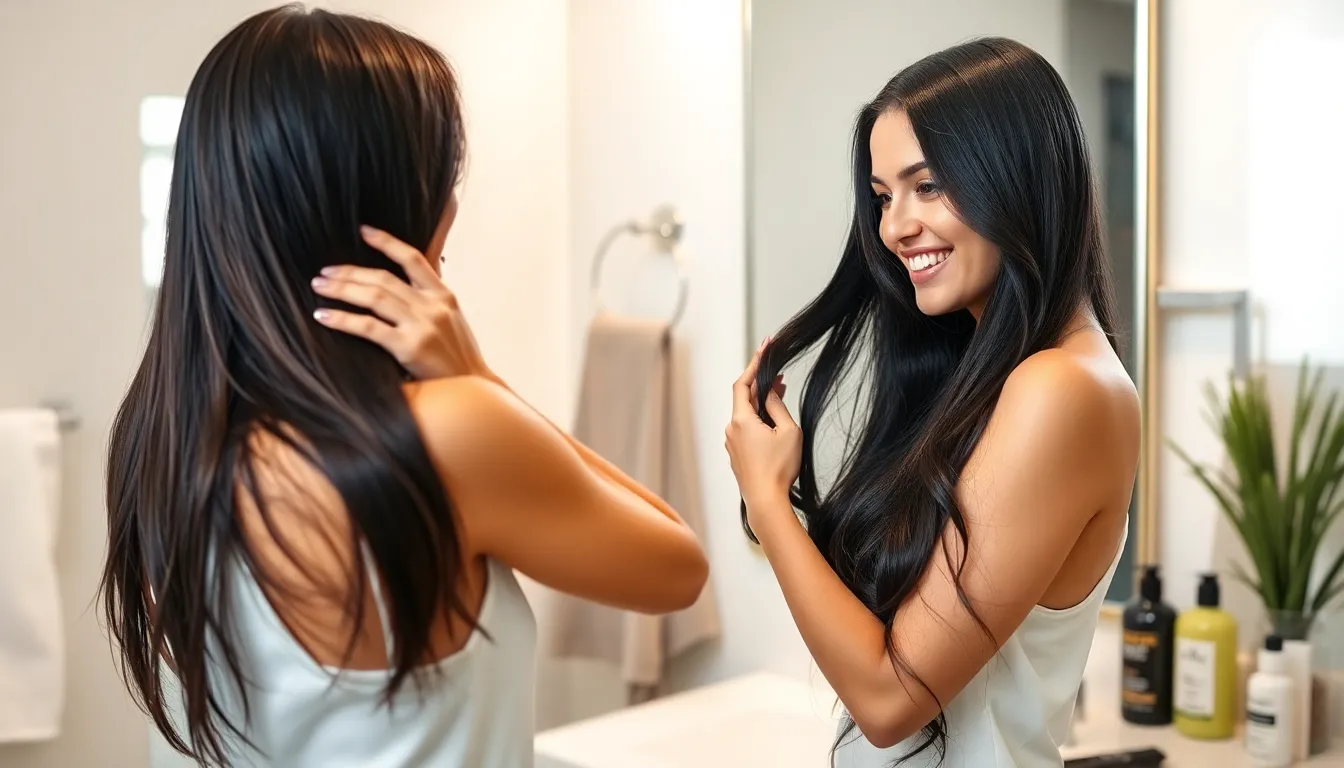 50 Stunning Ideas for Dark Hair Color That Will Transform Your Look 12 50 Stunning Ideas for Dark Hair Color That Will Transform Your Look 11
