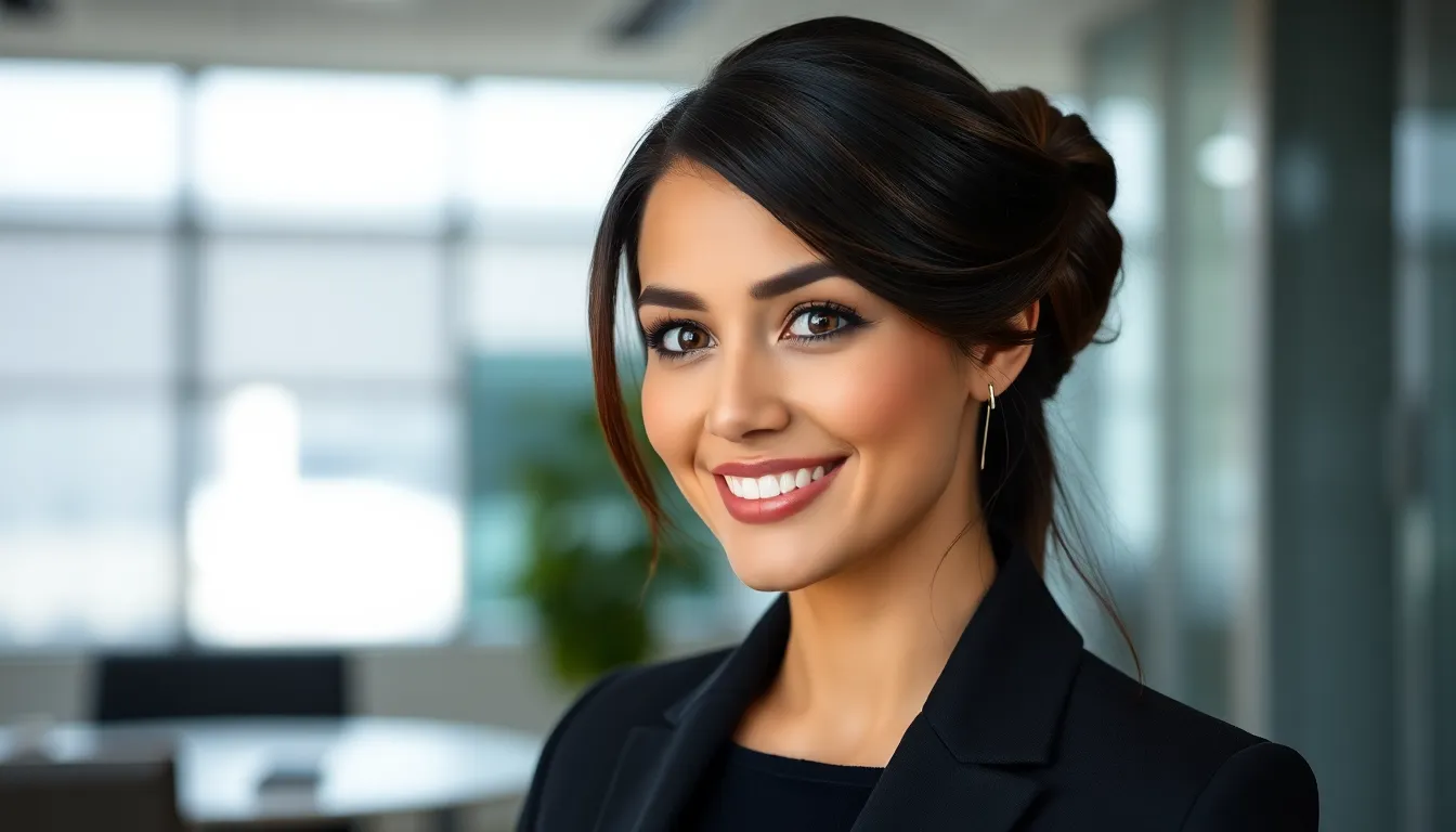 7 Professional Interview Hairstyles for Women That Land You the Job 12 7 Professional Interview Hairstyles for Women That Land You the Job 11