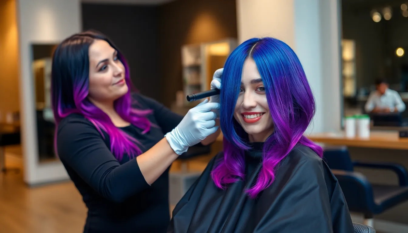 25 Stunning Purple and Blue Hair Color Ideas That'll Make You Stand Out 12 25 Stunning Purple and Blue Hair Color Ideas That'll Make You Stand Out 11