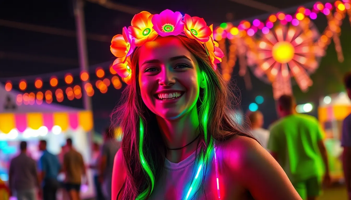 25 Epic Rave Hairstyle Ideas That'll Make You Glow Under Festival Lights 12 25 Epic Rave Hairstyle Ideas That'll Make You Glow Under Festival Lights 11