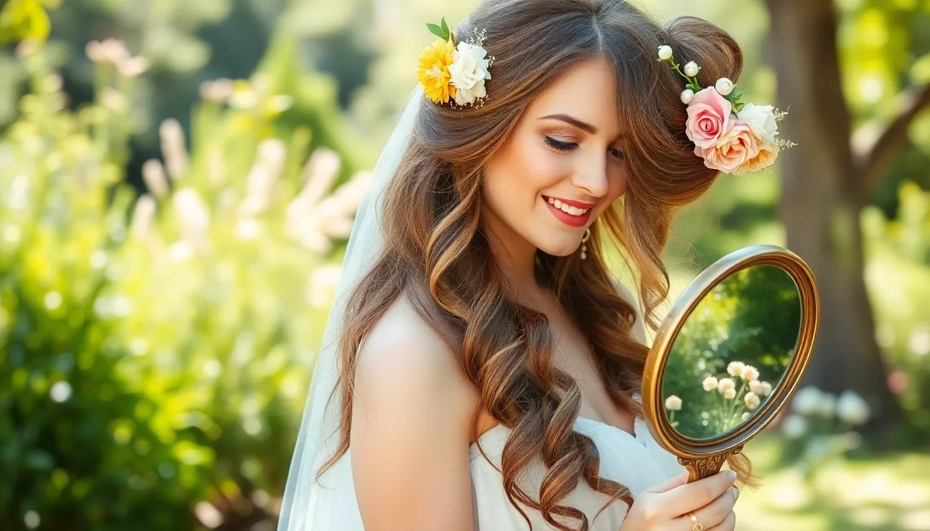 25 Stunning Summer Wedding Hairstyles That Won't Wilt in the Heat 11