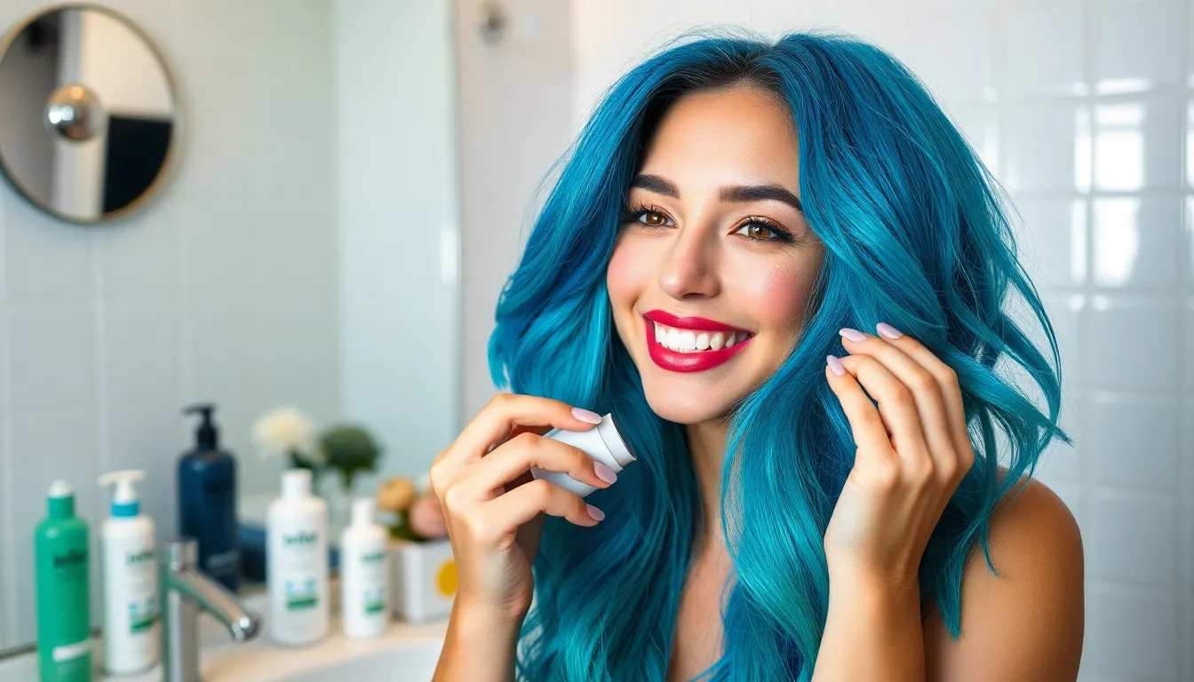 25+ Stunning Teal Hair Color Ideas That'll Make You Want to Dye Your Hair Right Now 11