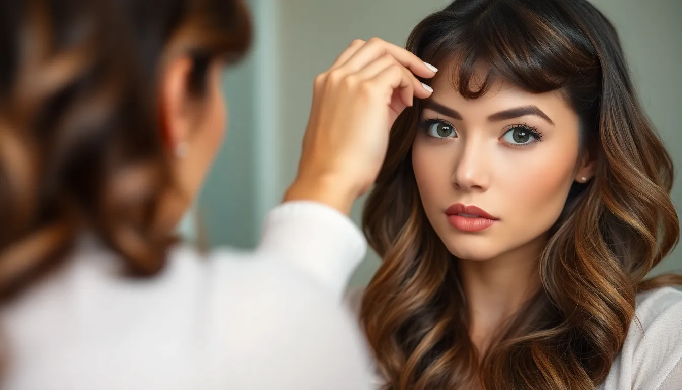 Wavy Hair with Bangs: Complete Styling Guide for Every Face Shape & Hair Type 12 Wavy Hair with Bangs: Complete Styling Guide for Every Face Shape & Hair Type 11