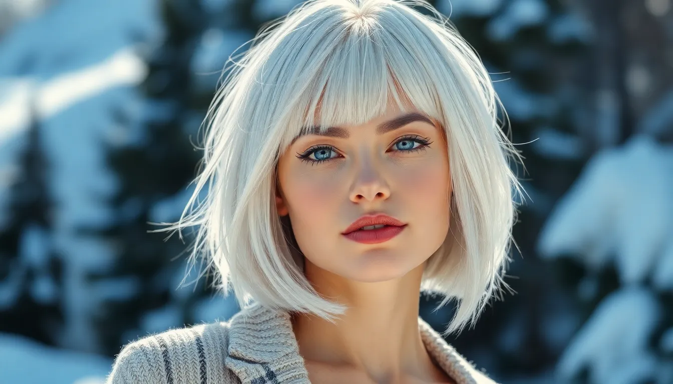 25 Stunning White Hair Color Ideas That'll Make You Want to Go Platinum (2025 Guide) 11