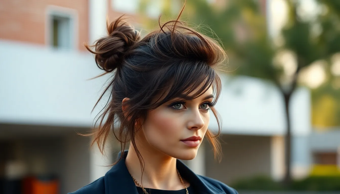 25 Stunning Bun Hairstyle Ideas for Every Hair Length and Occasion 14 25 Stunning Bun Hairstyle Ideas for Every Hair Length and Occasion 13