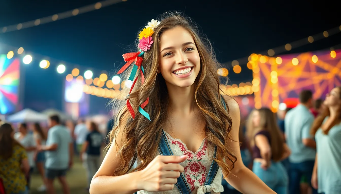 Country Concert Hair: 15 Perfect Styles That'll Survive Any Show 14 Country Concert Hair: 15 Perfect Styles That'll Survive Any Show 13