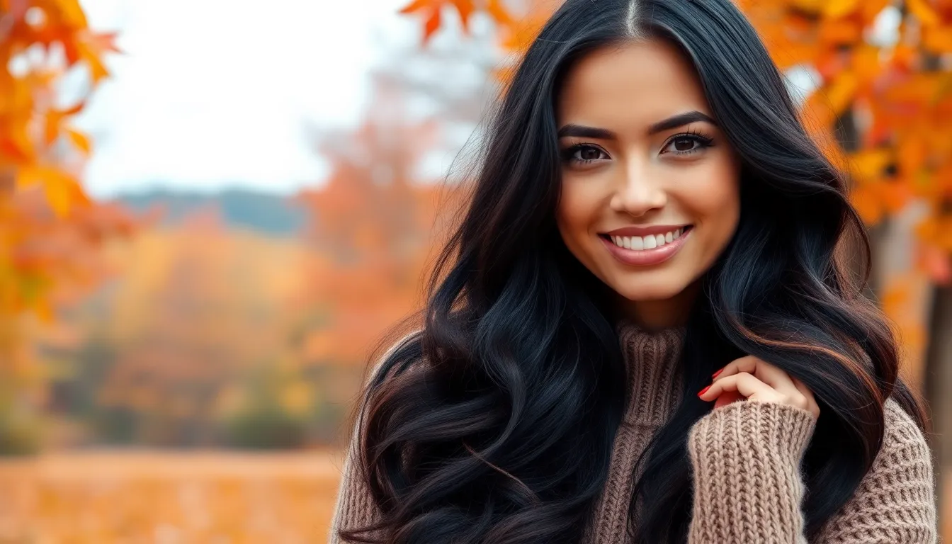 10 Stunning Dark Fall Hair Colors That Will Transform Your Look This Season 13