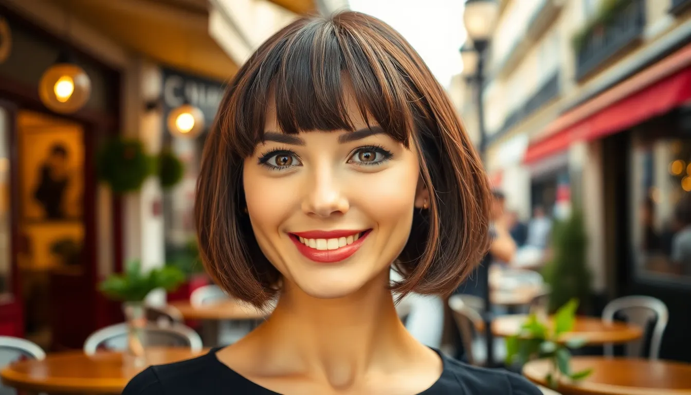 French Bob with Bangs: 15 Chic Styles That Will Transform Your Look in 2025 14 French Bob with Bangs: 15 Chic Styles That Will Transform Your Look in 2025 13