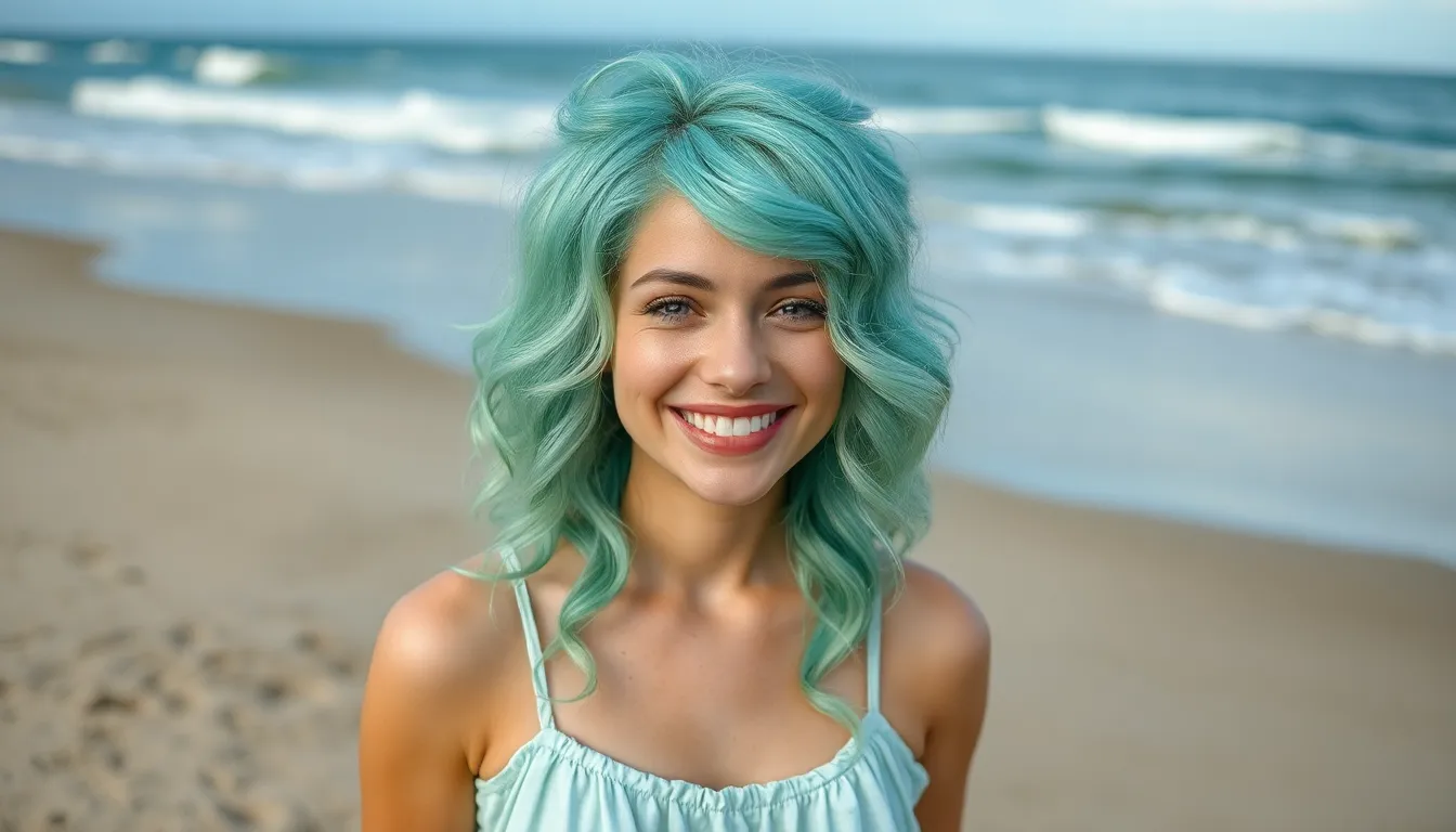 25 Stunning Green Hair Color Ideas That'll Make You Want to Go Green in 2025 14 25 Stunning Green Hair Color Ideas That'll Make You Want to Go Green in 2025 13