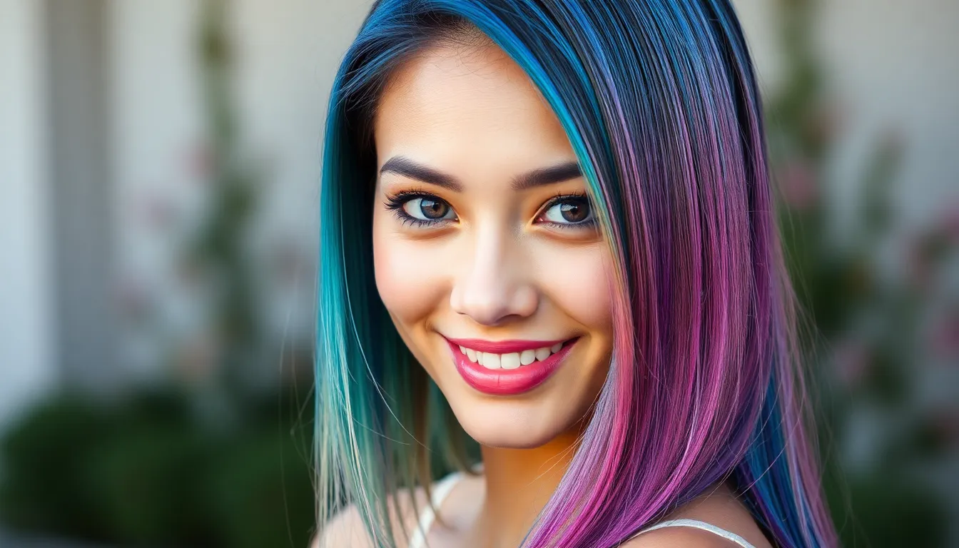 25+ Stunning Rainbow Hair Color Ideas for Every Style & Hair Type (2025) 13