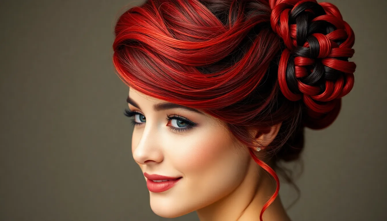 35 Stunning Red and Black Hair Color Ideas That'll Turn Heads in 2025 14 35 Stunning Red and Black Hair Color Ideas That'll Turn Heads in 2025 13