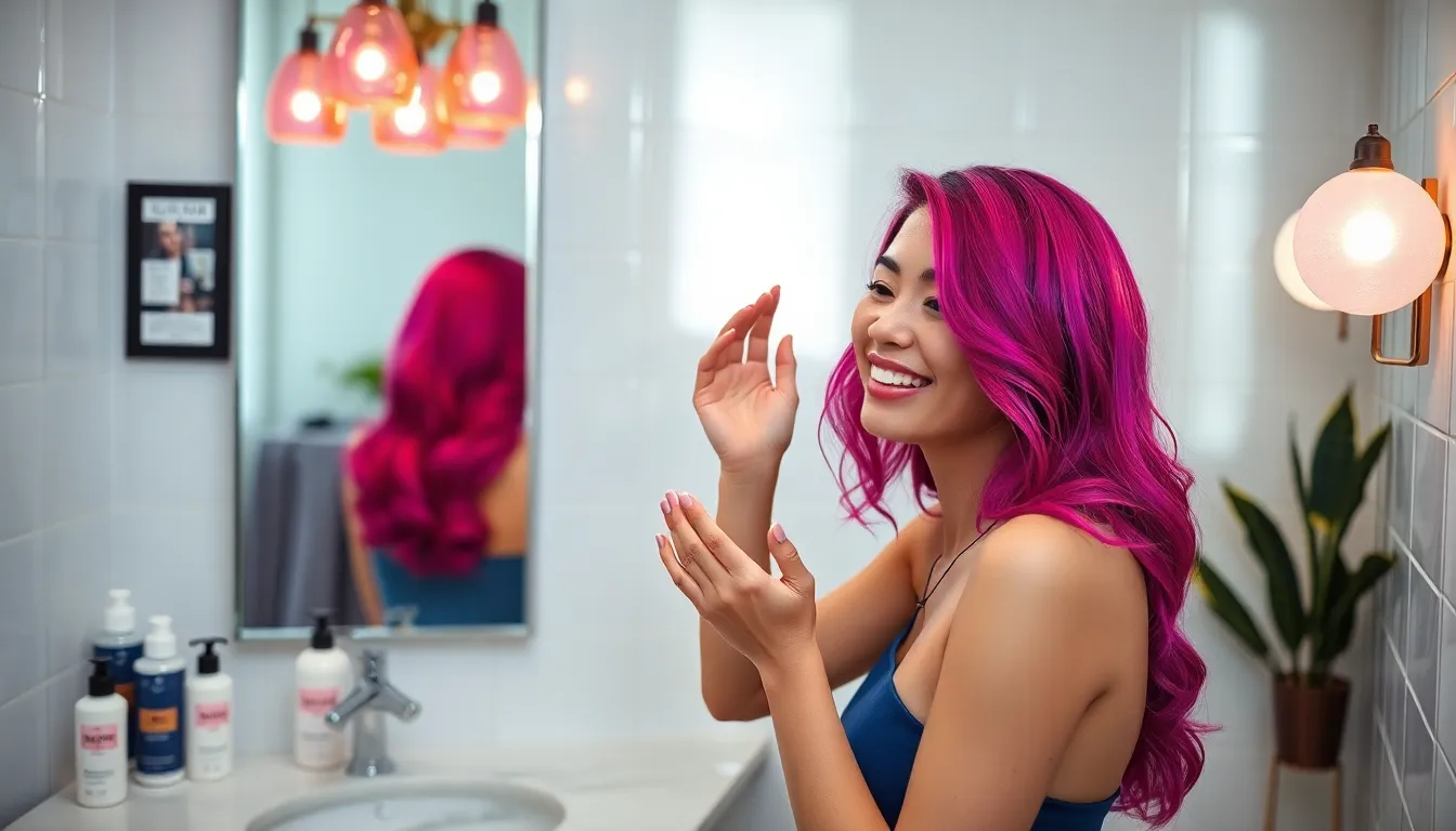 50 Stunning Violet Red Hair Color Ideas That'll Make You Want to Dye Your Hair Right Now 13