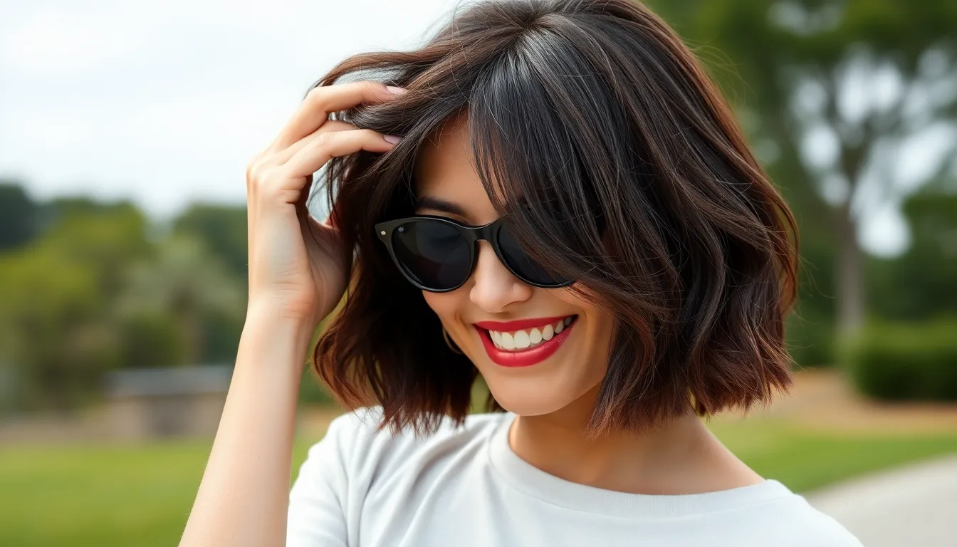 15 Stunning Wavy Bob Haircuts That'll Transform Your Look in 2025 14 15 Stunning Wavy Bob Haircuts That'll Transform Your Look in 2025 13