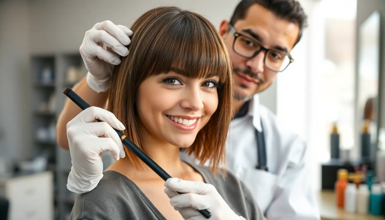 Face Framing Highlights with Bangs: The Perfect Combo for Every Face Shape 16 Face Framing Highlights with Bangs: The Perfect Combo for Every Face Shape 15