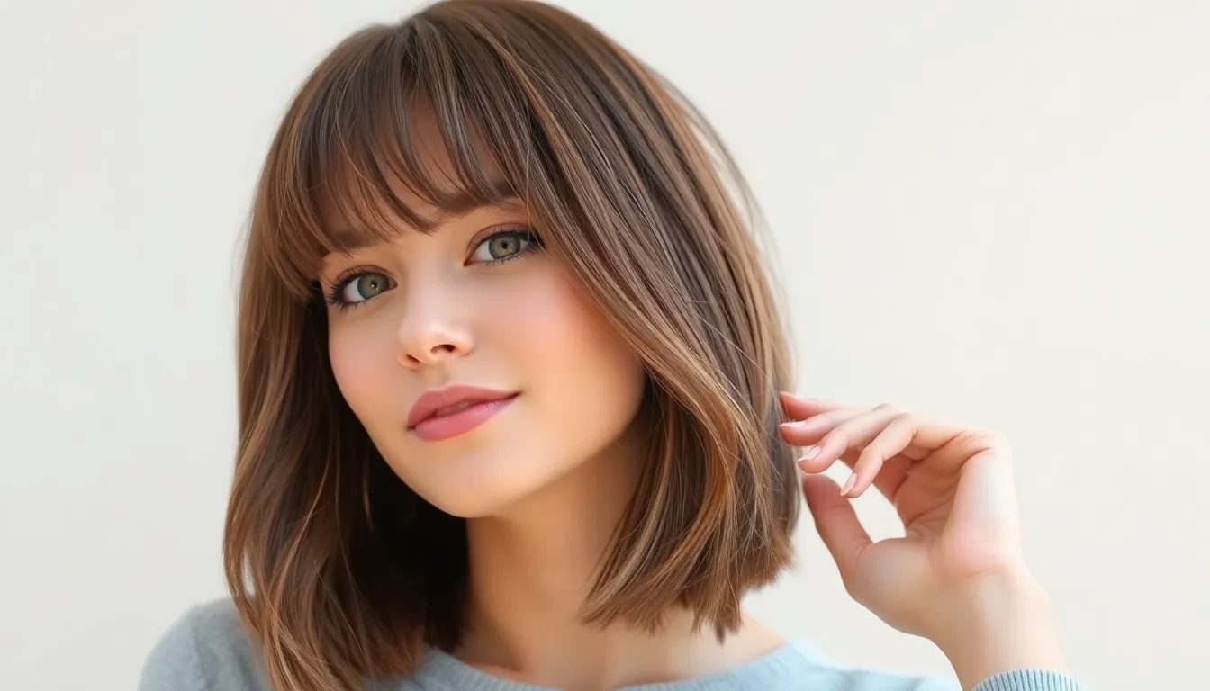 Lob with Bangs: The Ultimate Guide to This Trending Hairstyle for 2025 15