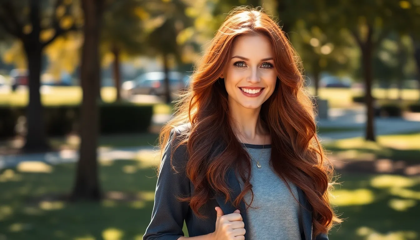 25 Stunning Reddish Brown Hair Color Ideas That'll Transform Your Look in 2025 15