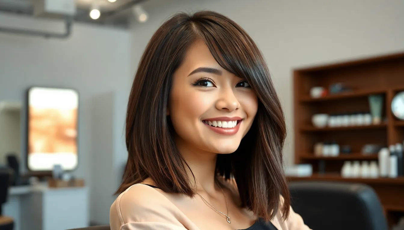 A Line Cuts with Bangs: 9 Stunning Styles That Frame Your Face Perfectly 17