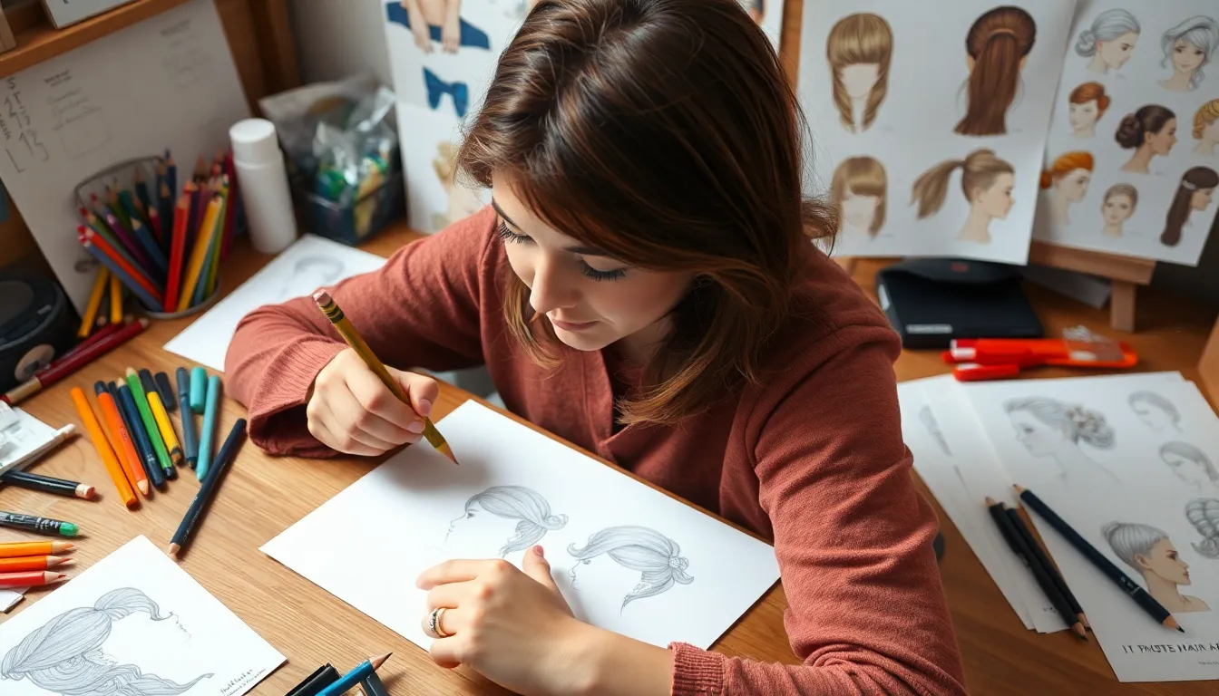 50+ Hairstyle Ideas Drawing: Step-by-Step Guide for Artists (2025) 18 50+ Hairstyle Ideas Drawing: Step-by-Step Guide for Artists (2025) 17
