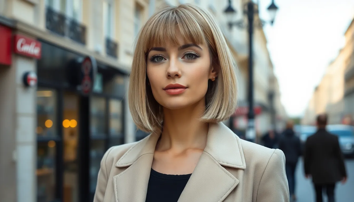 French Bob with Bangs: 15 Chic Styles That Will Transform Your Look in 2025 2 French Bob with Bangs: 15 Chic Styles That Will Transform Your Look in 2025 1