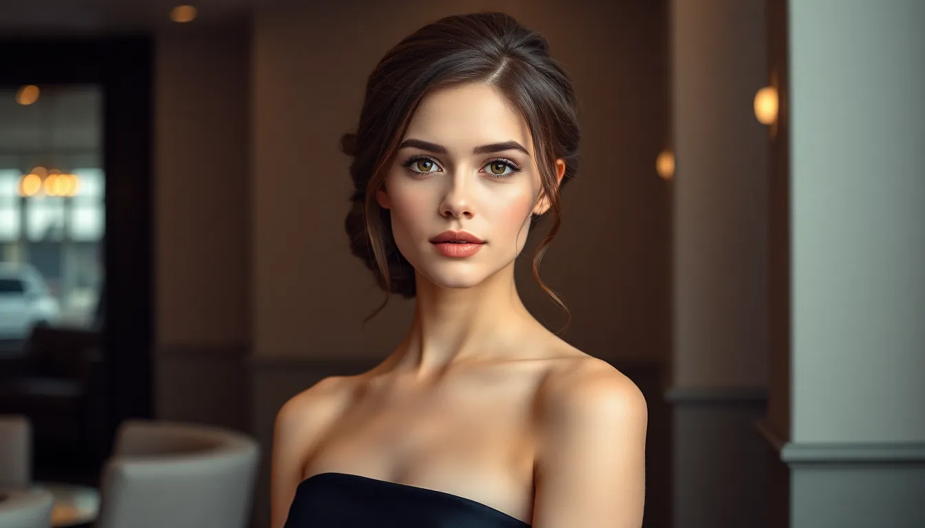 15 Stunning One Shoulder Dress Hairstyles That'll Make You Look Effortlessly Chic 1