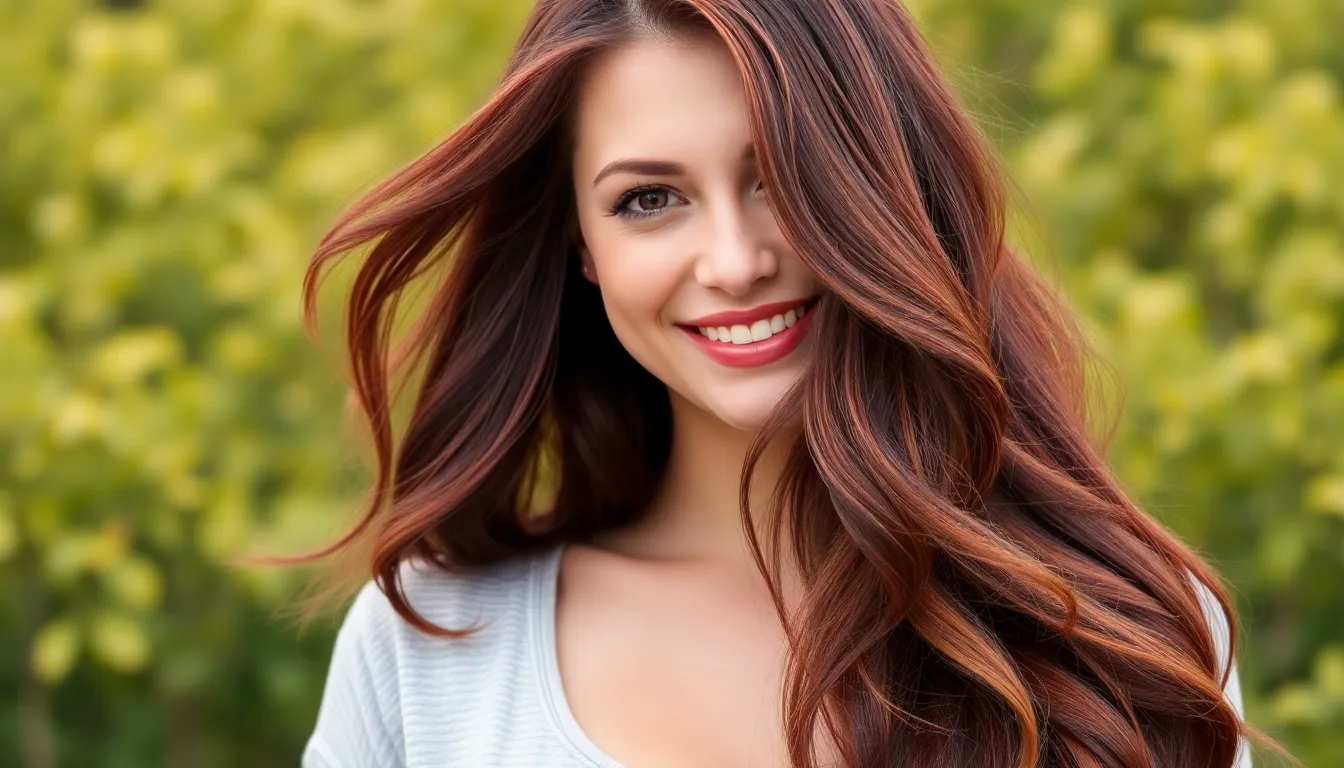 25 Stunning Reddish Brown Hair Color Ideas That'll Transform Your Look in 2025 1