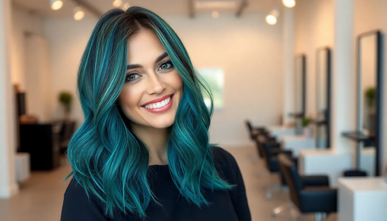 25+ Stunning Teal Hair Color Ideas That'll Make You Want to Dye Your Hair Right Now 1