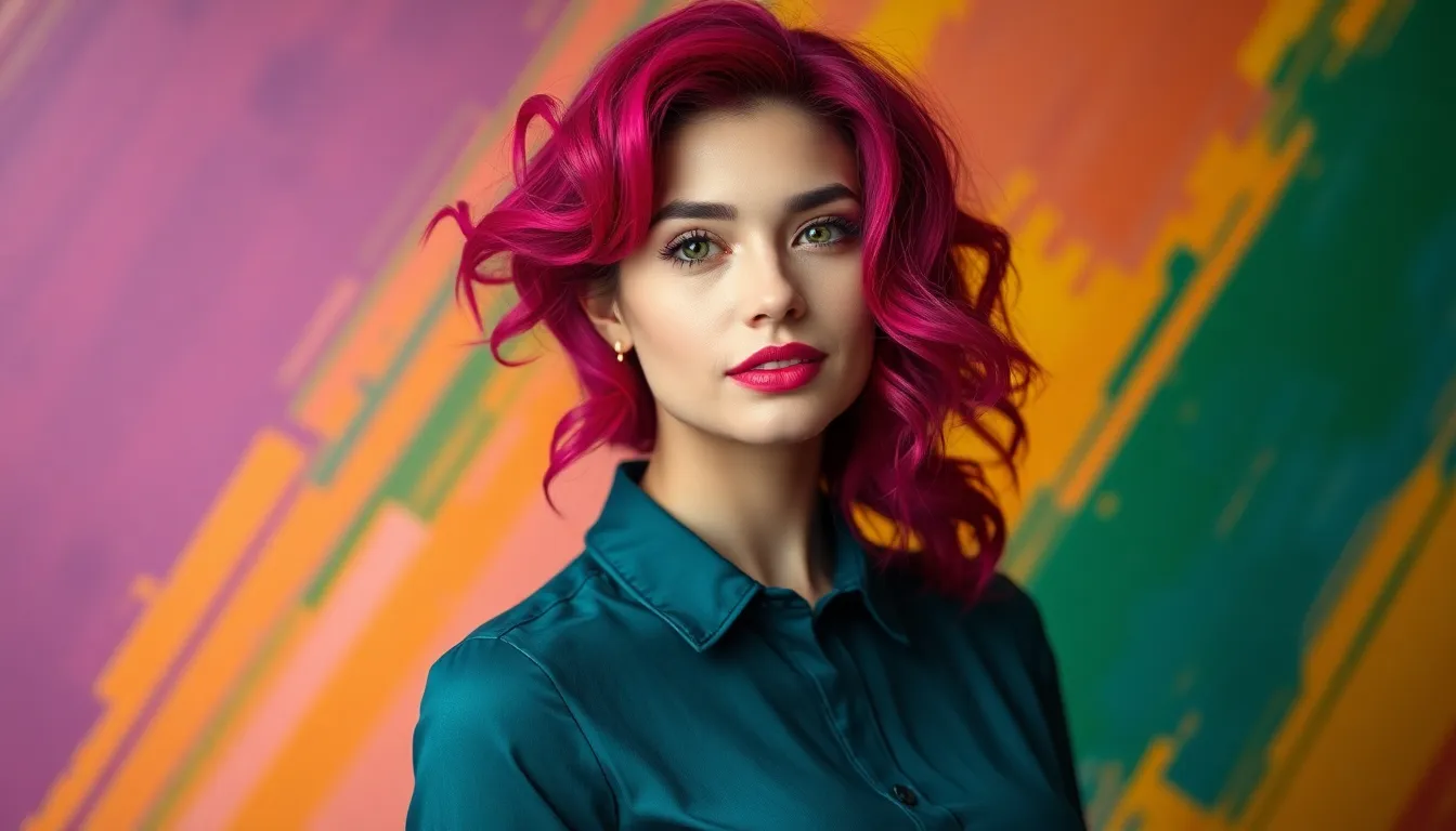 50 Stunning Violet Red Hair Color Ideas That'll Make You Want to Dye Your Hair Right Now 1