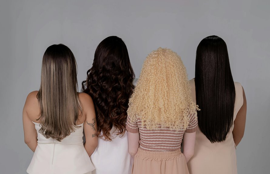 20 inch hair on various bodies