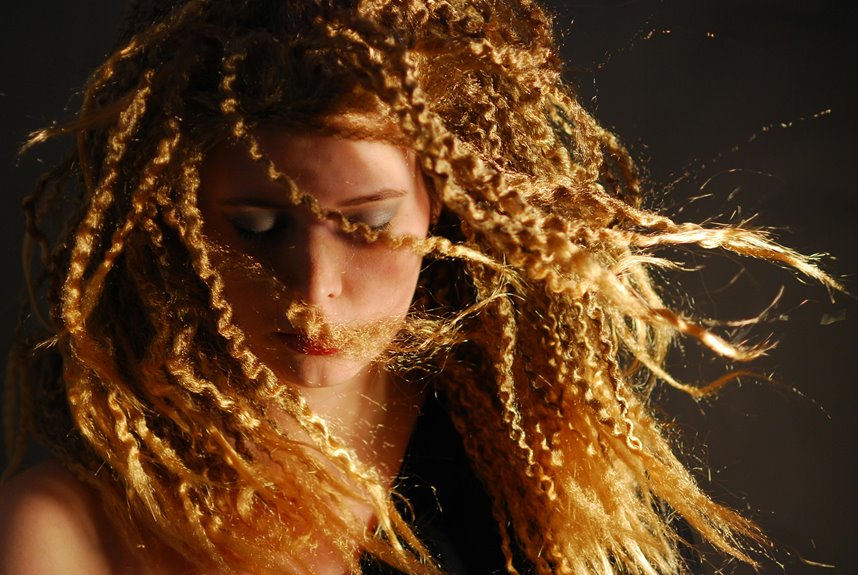 adding movement and volume to curly hair