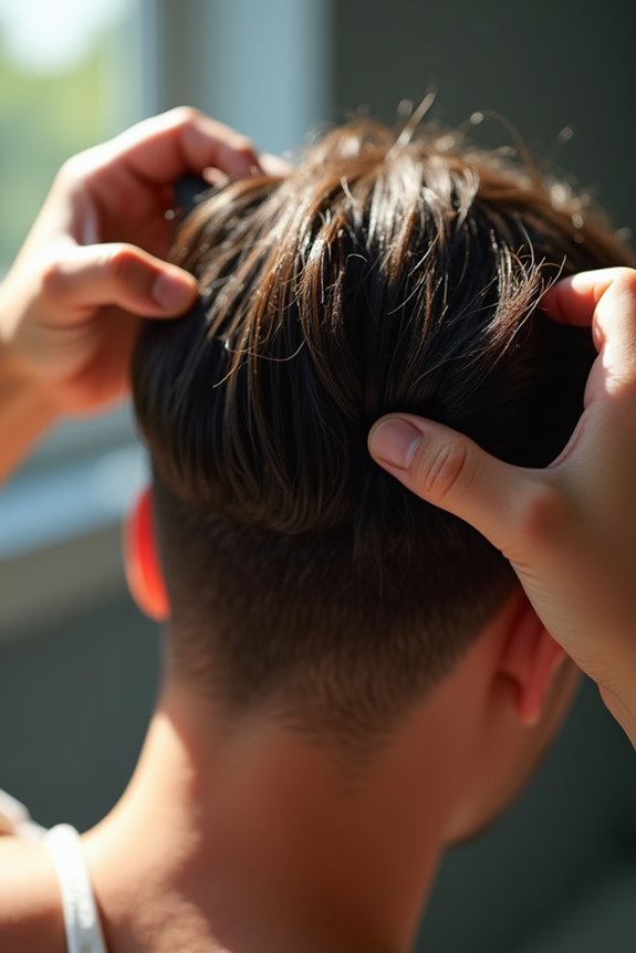 5 Steps to Style Hair With Pomade Like a Pro 3 apply pomade from roots outward
