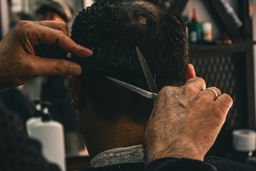 ask your barber for precise haircut