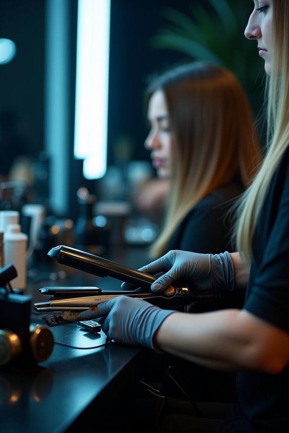 How Long Does Japanese Hair Straightening Take? 3 carefully sectioned flat ironing process