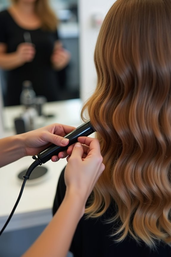Curling Medium Hair: A Step-by-Step Guide 2 clamp vs wand medium hair curls