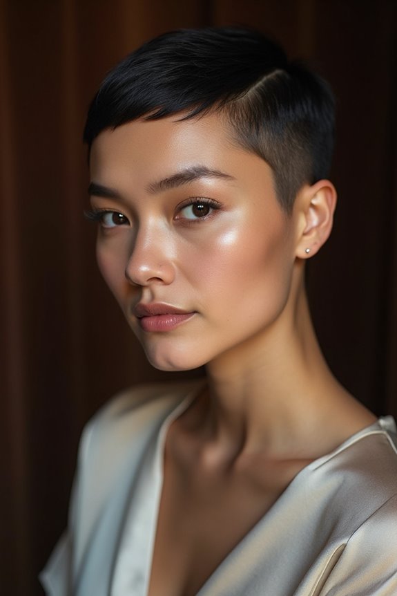 Does Short Hair Make You Look Slimmer or Fatter? 5 crown volume texture side part
