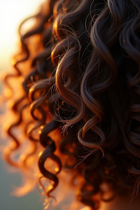 curl placement and environmental variation