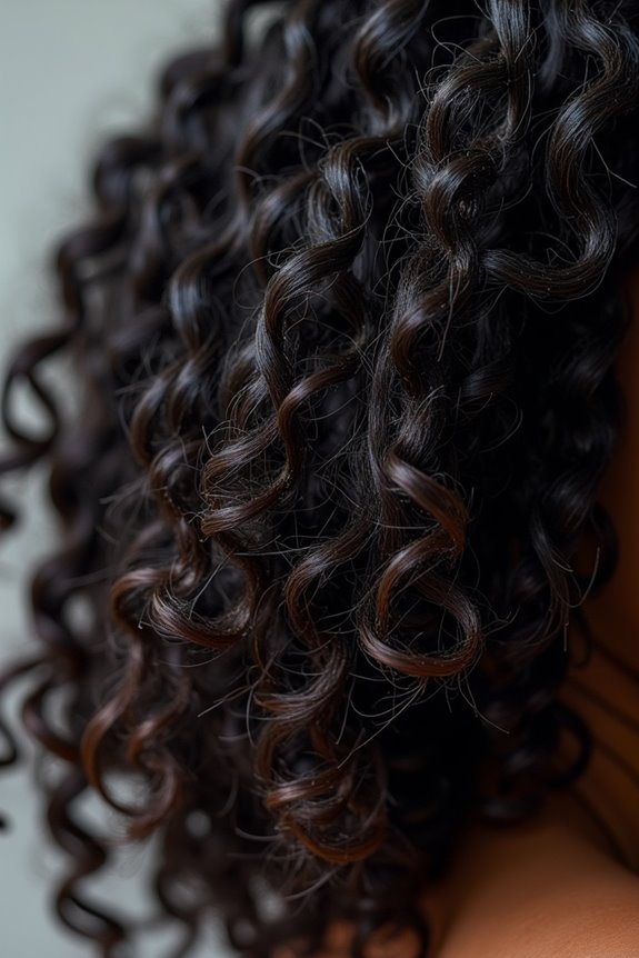 frizz shrinkage dullness frayed curls