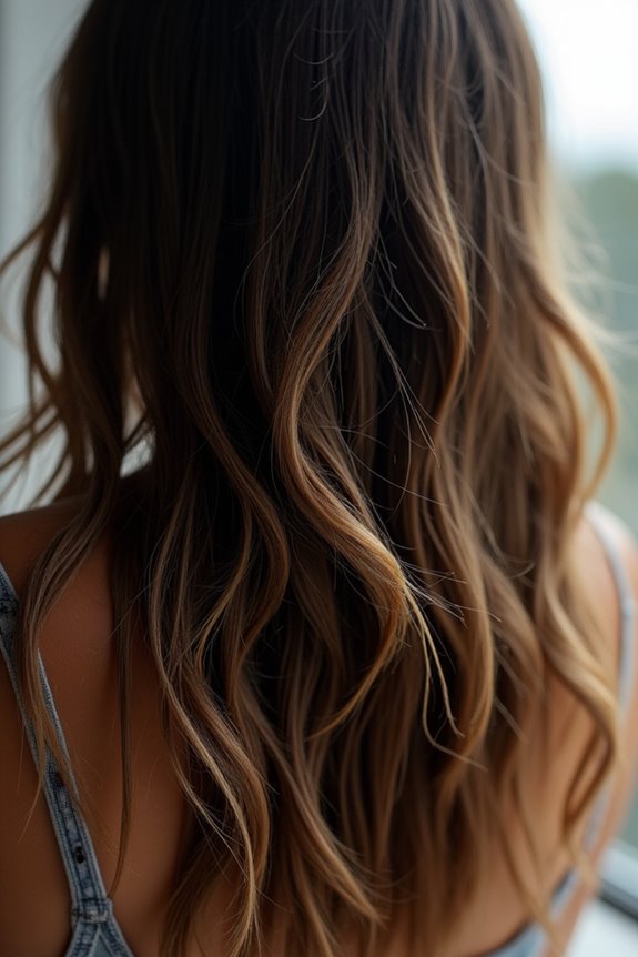 greasy limp hair over day