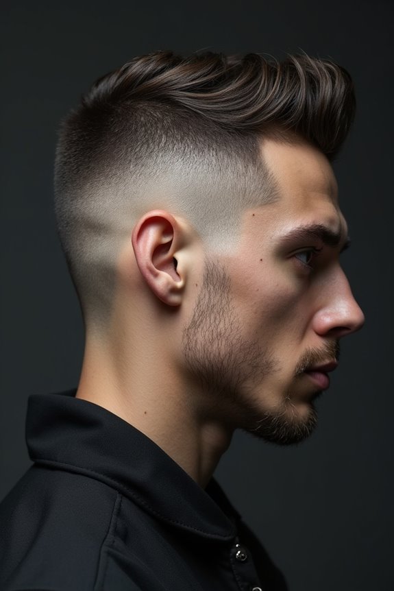 High and Tight Haircut: What Is It? 4 high sharp mohawk like military cut