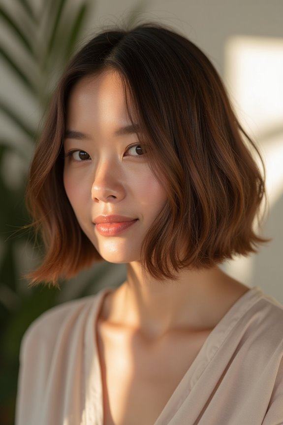 How Do You Style a Fine Hair Bob Step-By-Step? 1 ideal bob length for volume