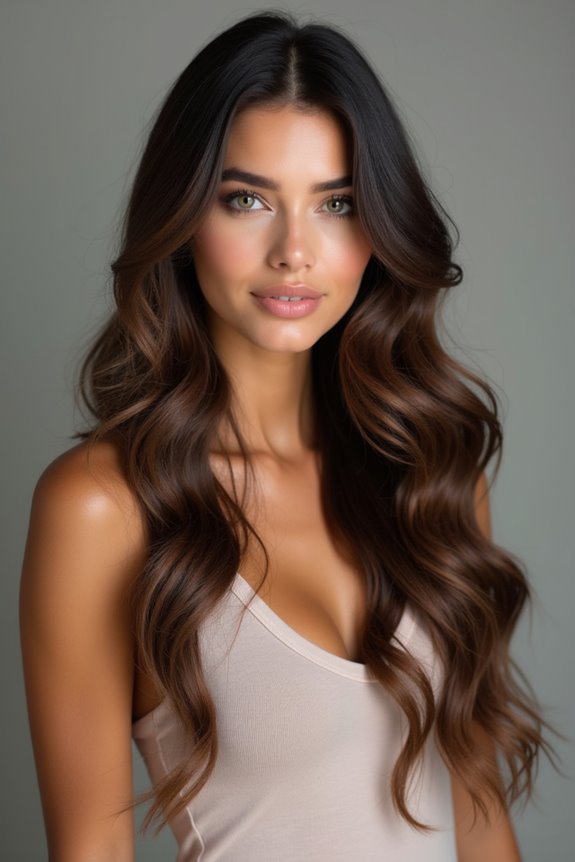 layered 20 inch hair by body type