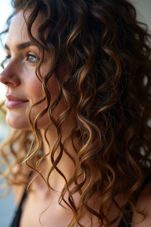 layered cuts enhance curly movement
