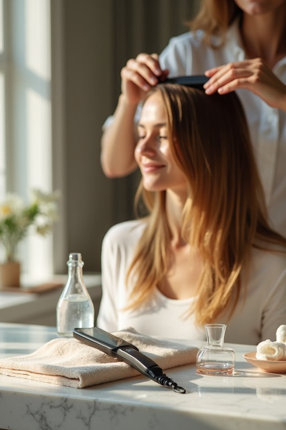 How to Safely Heat Style Your Hair After Coloring 8 limit heat wait between sessions