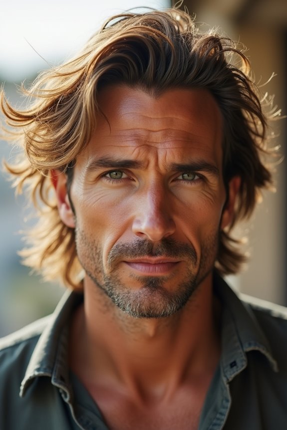 How to Get the Bradley Cooper Hangover Haircut 1 longer top textured layering