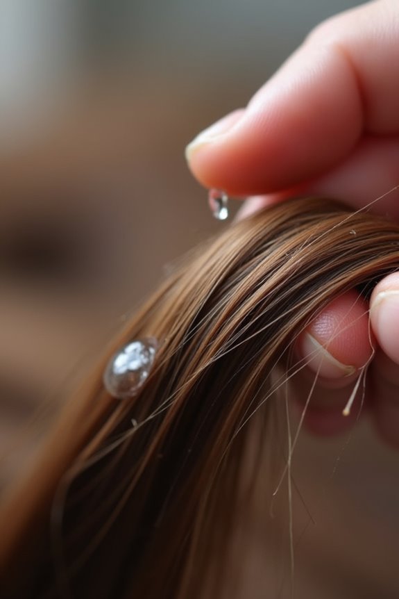 low porosity hair absorbs slowly