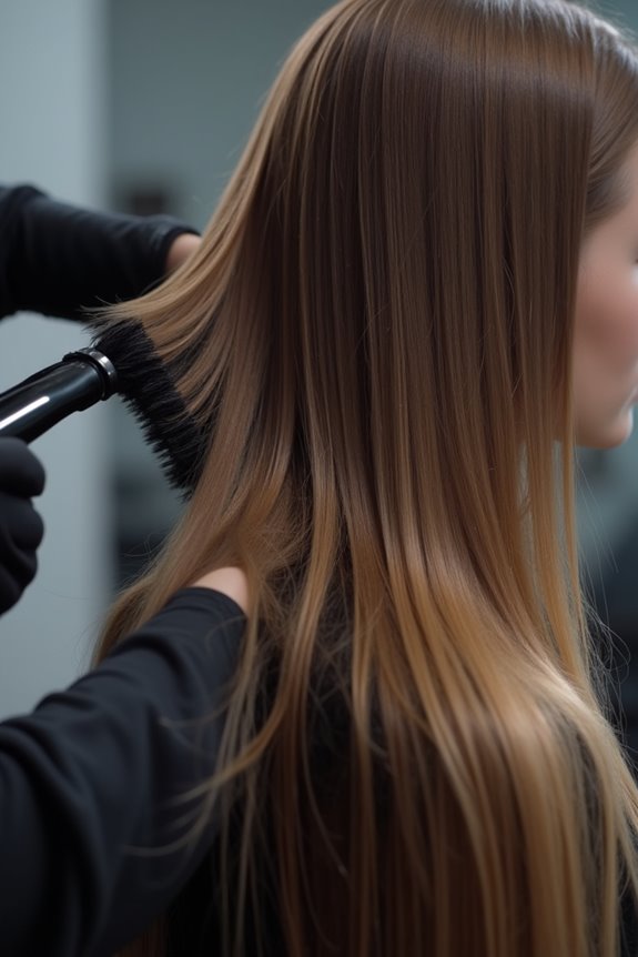 round brush for mid lengths lift and smooth