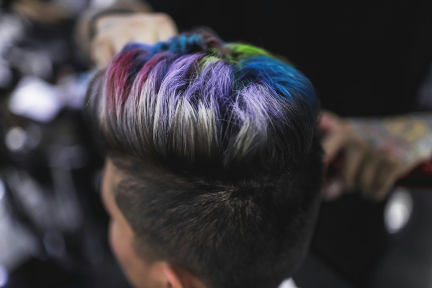 safe heat styling after coloring hair