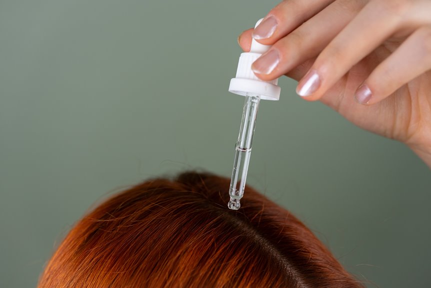shiny greasy limp strands